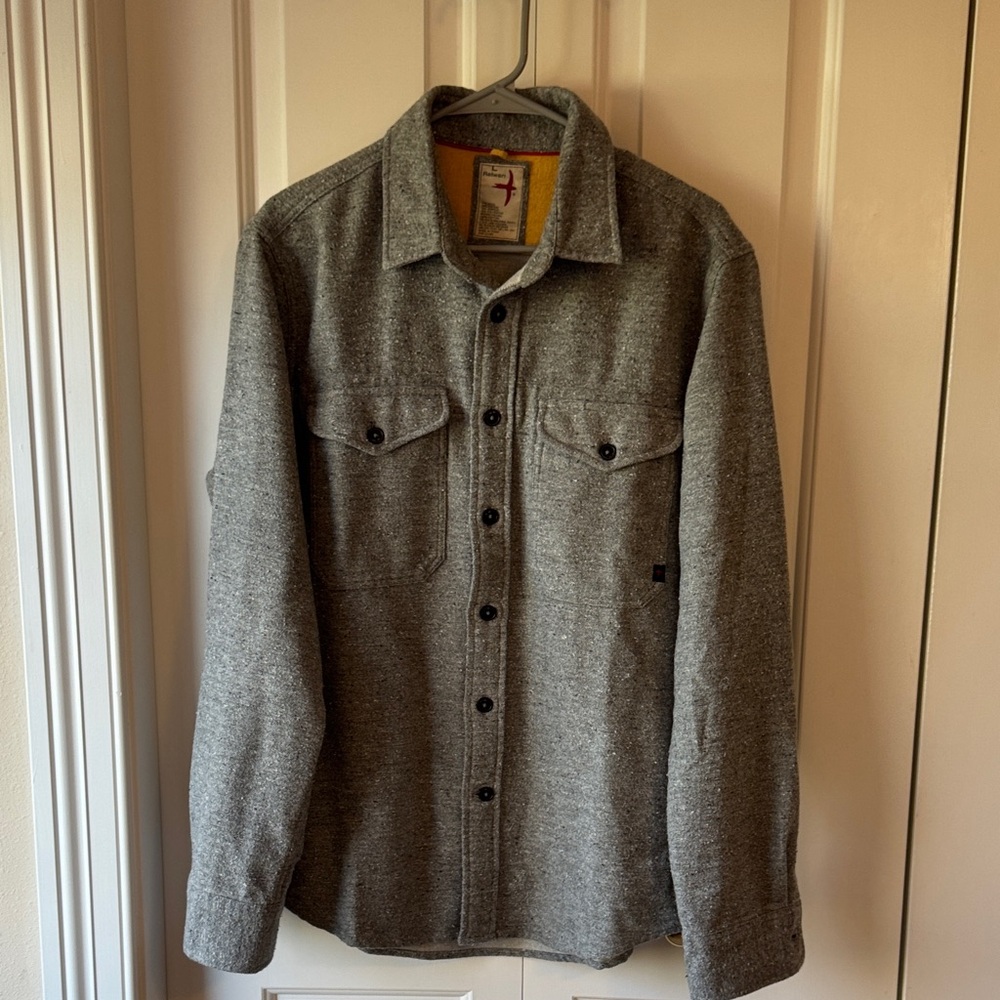 Relwen flannel work shirt size large